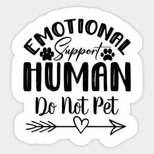 Emotional-Support-Husband-Do-Not-Pet Sticker